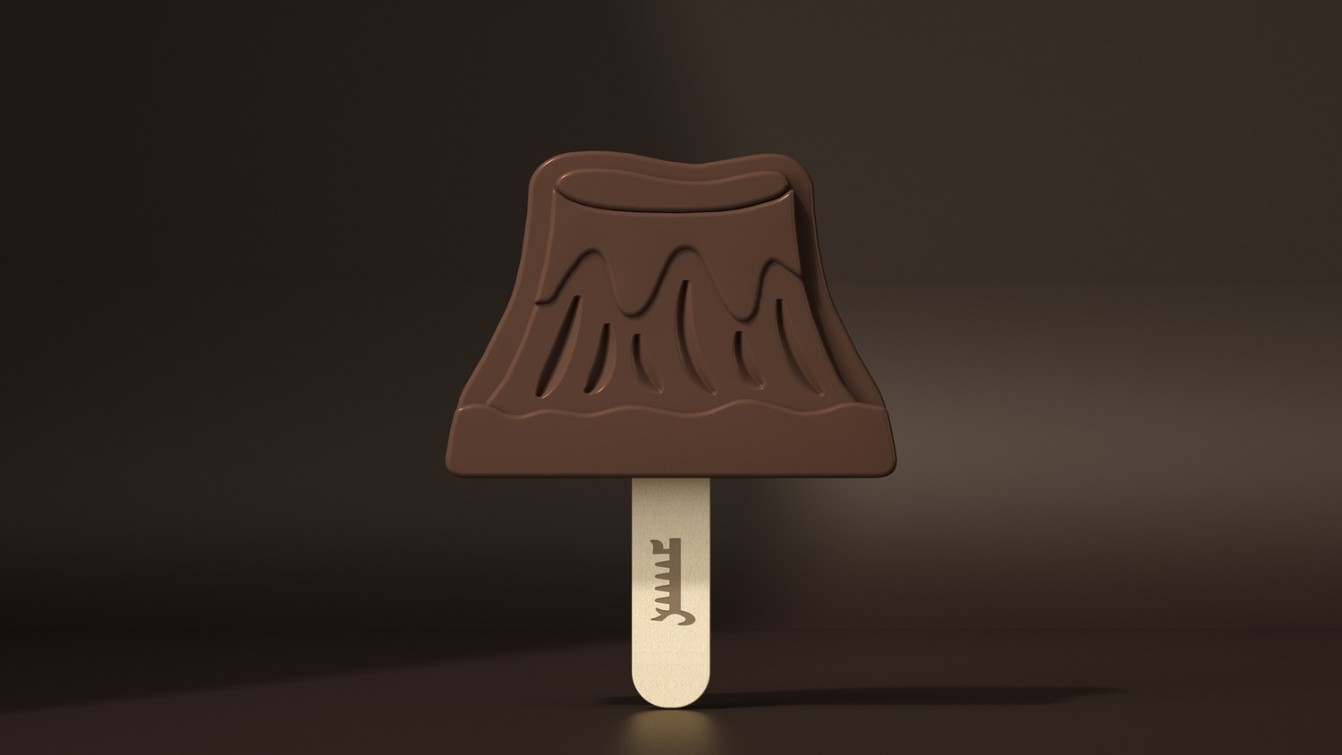 印象火山 （巧克力口味）雪糕 - 樺木棒.jpg